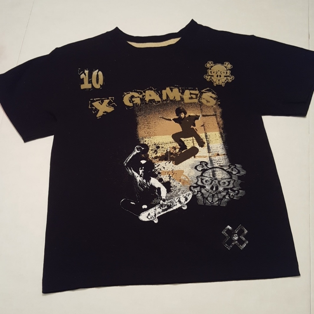 X Games Apparel  Black and Gold Shirt